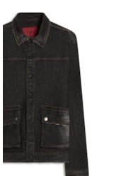 Ocean Elastic (Jaqueta) Cargo Lav.Black Com Resina