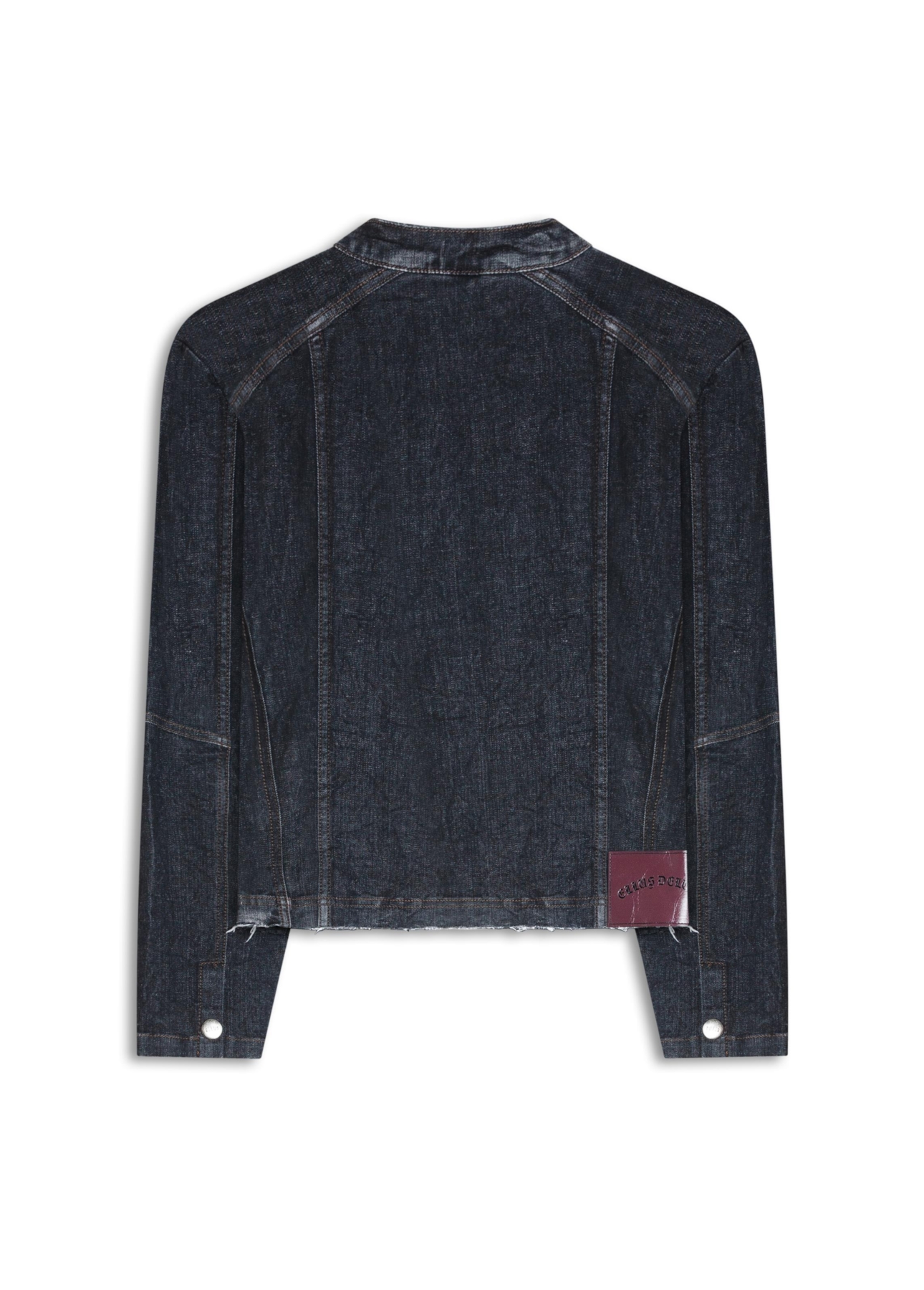 Ocean Elastic (Jaqueta) Zíper Lav.Black Com Resina