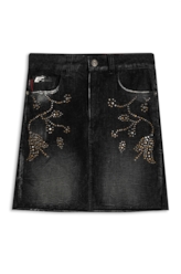 Ocean Elastic Zoe Fixed Petals Lav.Black Com Resina