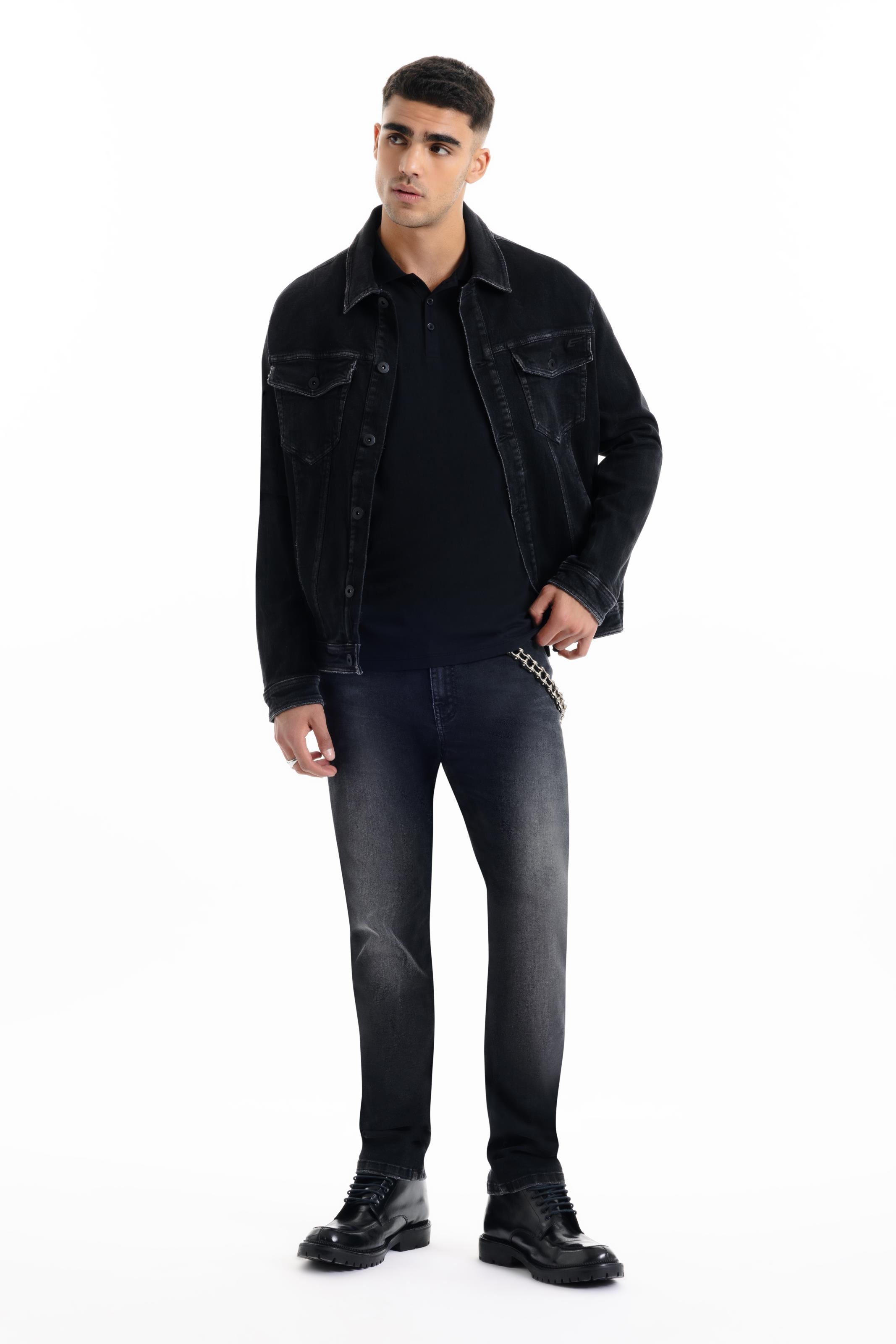 Pacific Black Slim Et. Zetex Lav. Black C/ Tie Dye