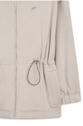 Parka Moletom Velvet Ellus Caqui