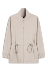 Parka Moletom Velvet Ellus Caqui