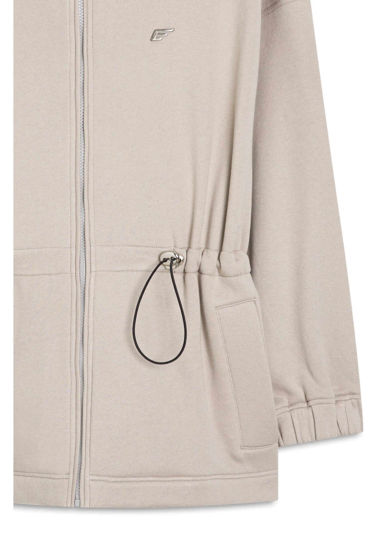 Parka Moletom Velvet Ellus Caqui