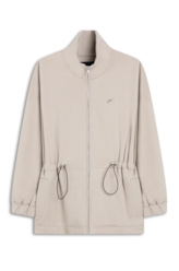 Parka Moletom Velvet Ellus Caqui