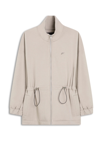Parka Moletom Velvet Ellus Caqui