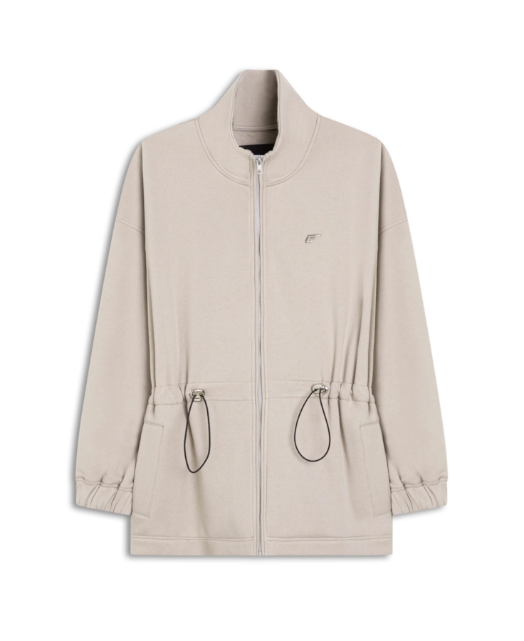 Parka Moletom Velvet Ellus Caqui