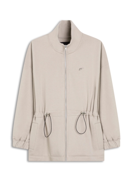 Parka Moletom Velvet Ellus Caqui