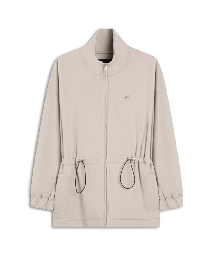 Parka Moletom Velvet Ellus Caqui
