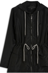 Parka Techno Speed Waist Preto