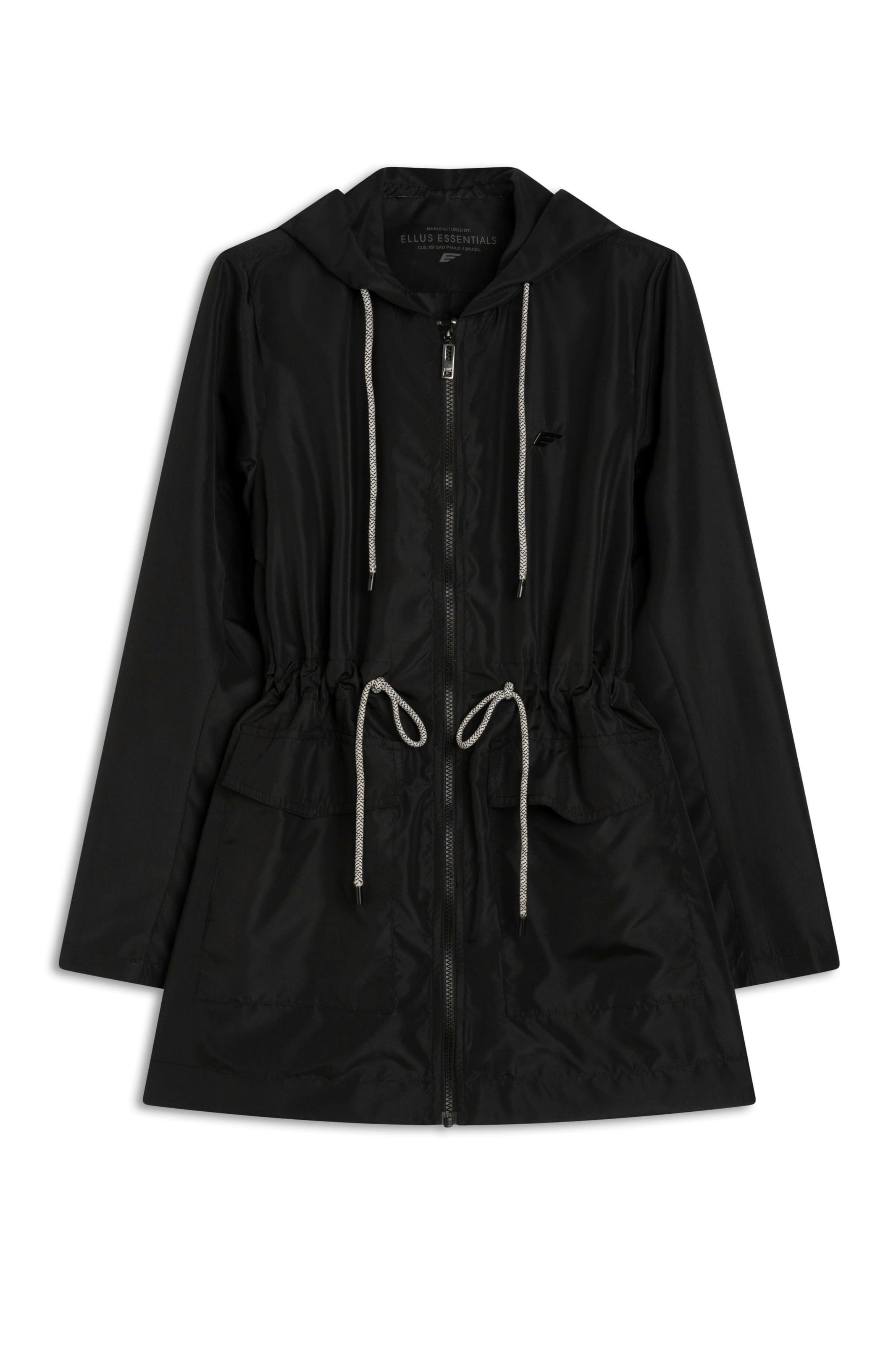 Parka Techno Speed Waist Preto
