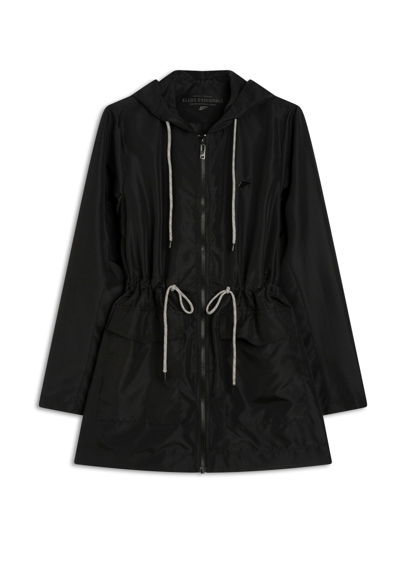 Parka Techno Speed Waist Preto