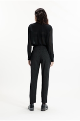 Pin Stripe High Carrot Preto