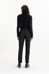 Pin Stripe High Carrot Preto