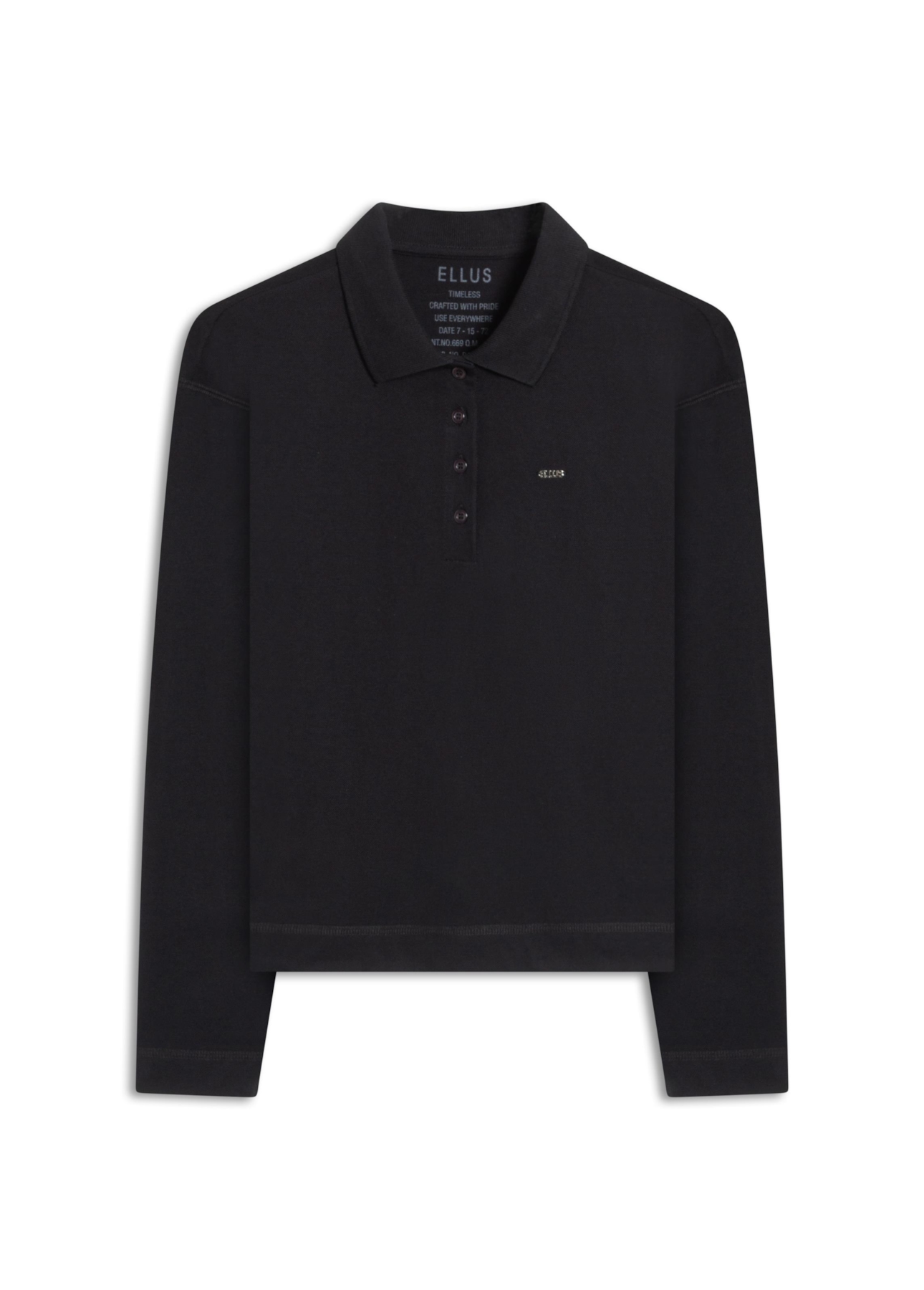 Piquet Santorini Polo Ml Preto