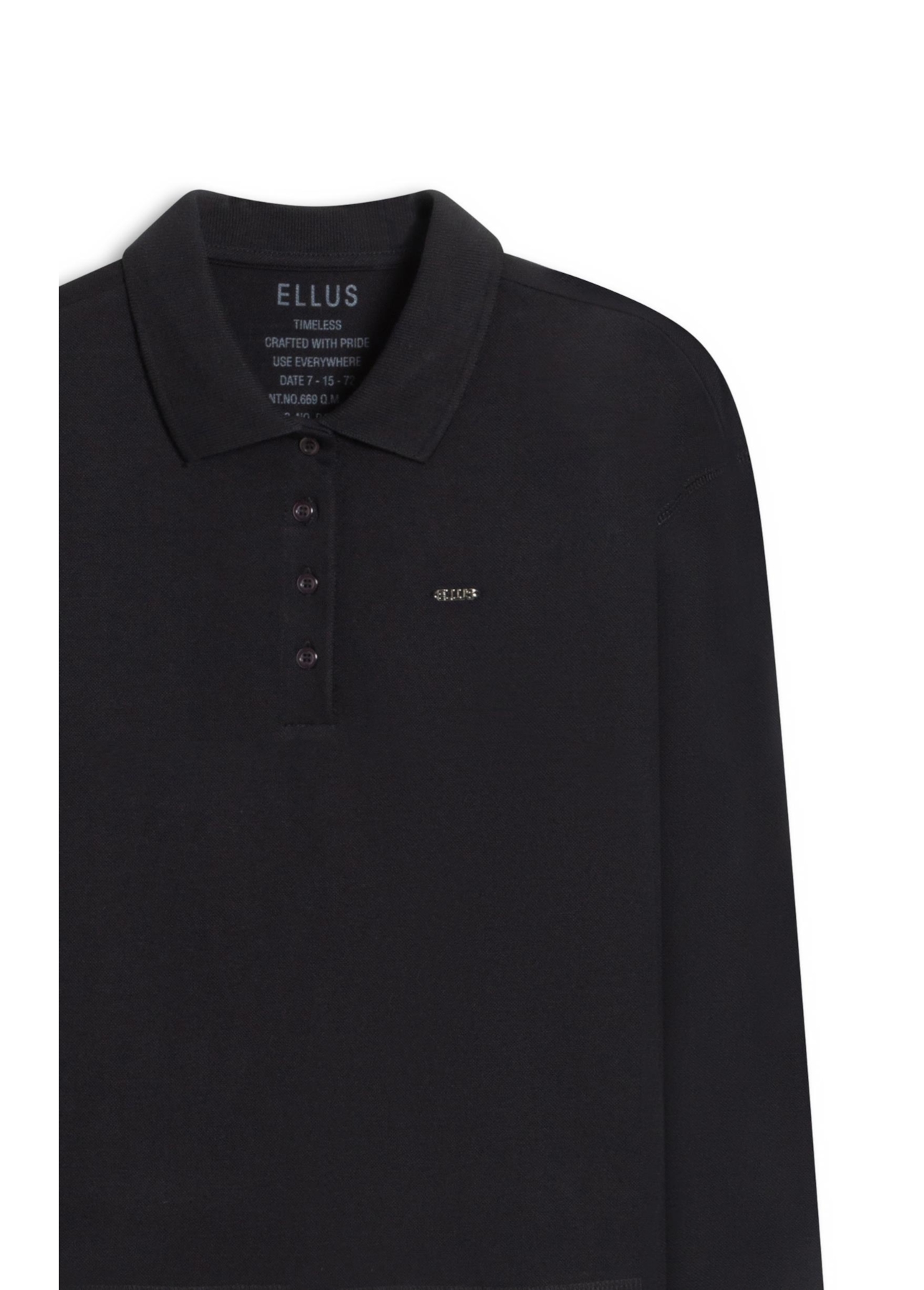 Piquet Santorini Polo Ml Preto