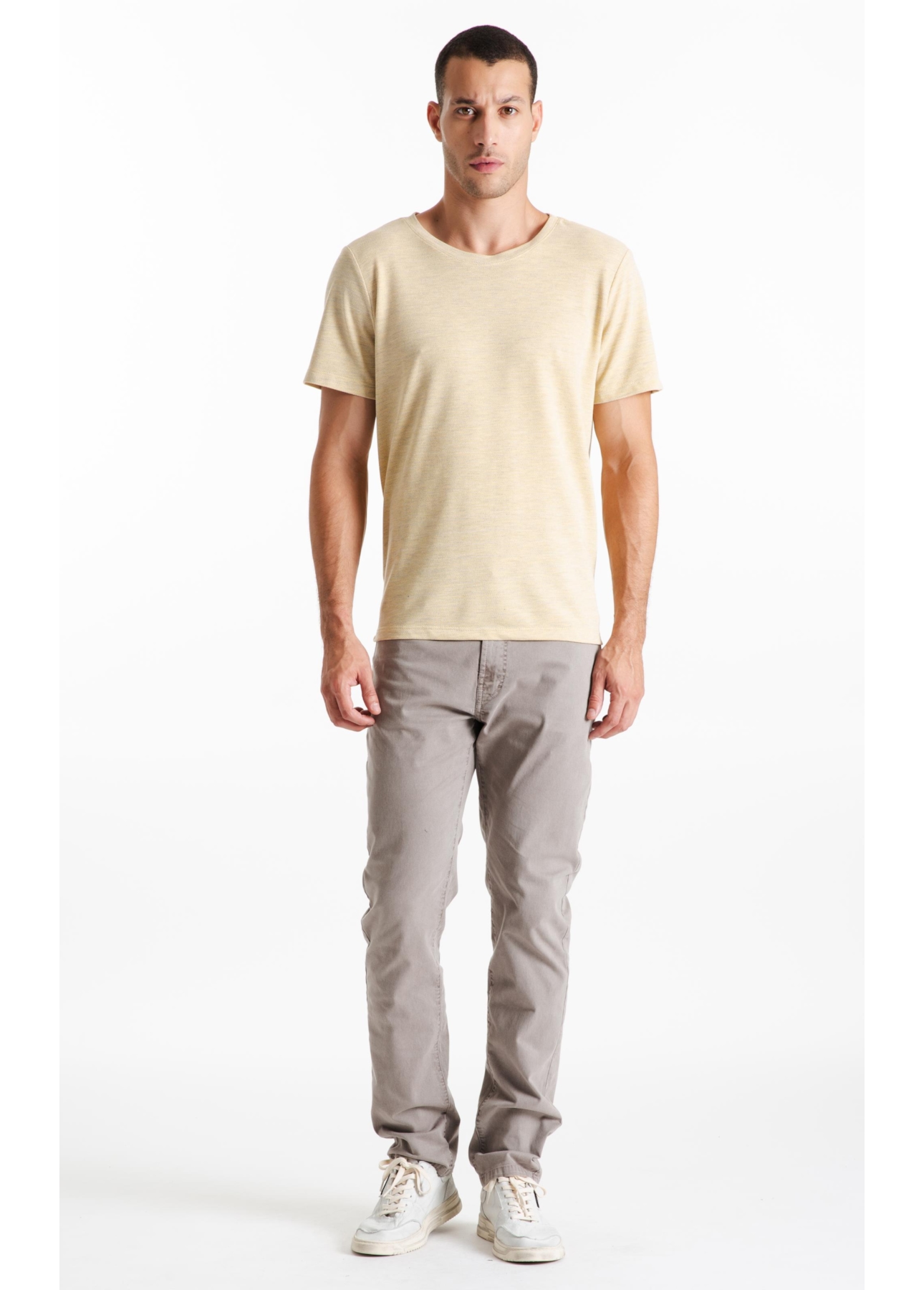 Piquet Season Fine Ellus Classic Mc Amarelo Claro