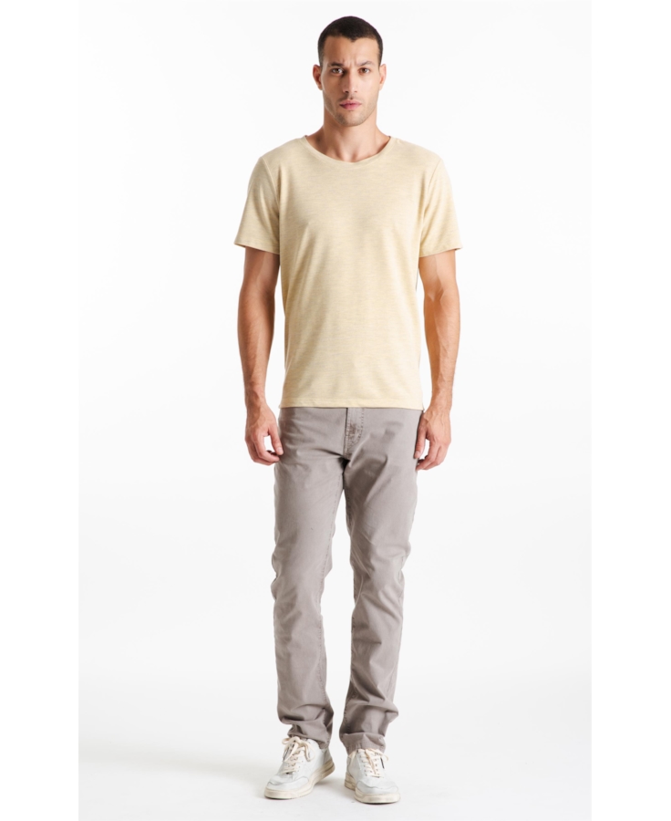 Piquet Season Fine Ellus Classic Mc Amarelo Claro