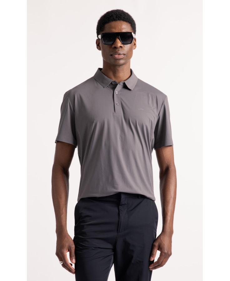 Polo Active Manuscript  Charcoal