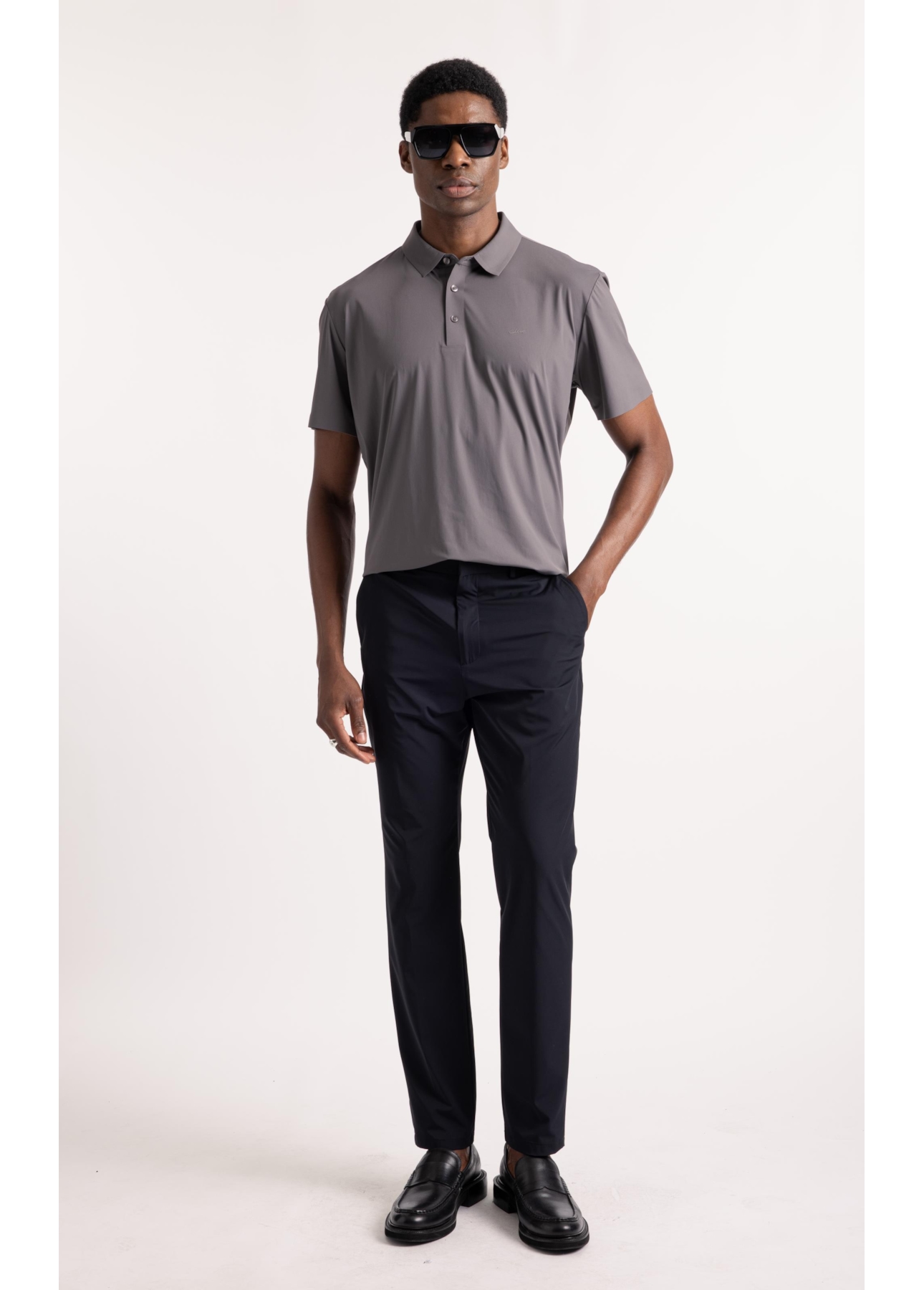 Polo Active Manuscript  Charcoal