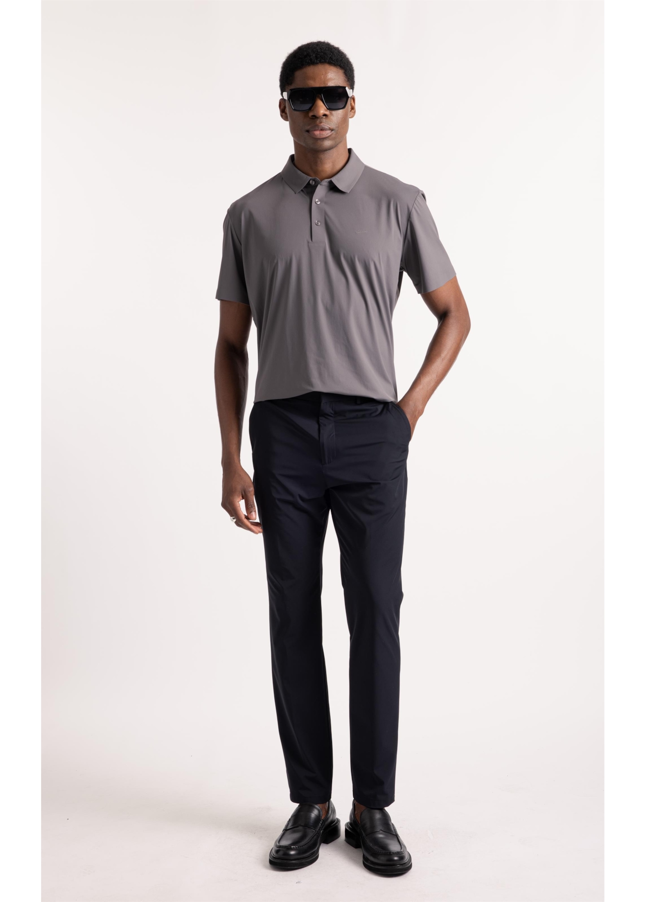 Polo Active Manuscript  Charcoal