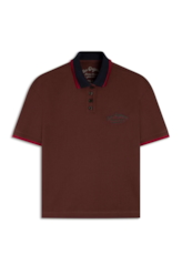 Polo Boxy Ellus Originals Bordeaux