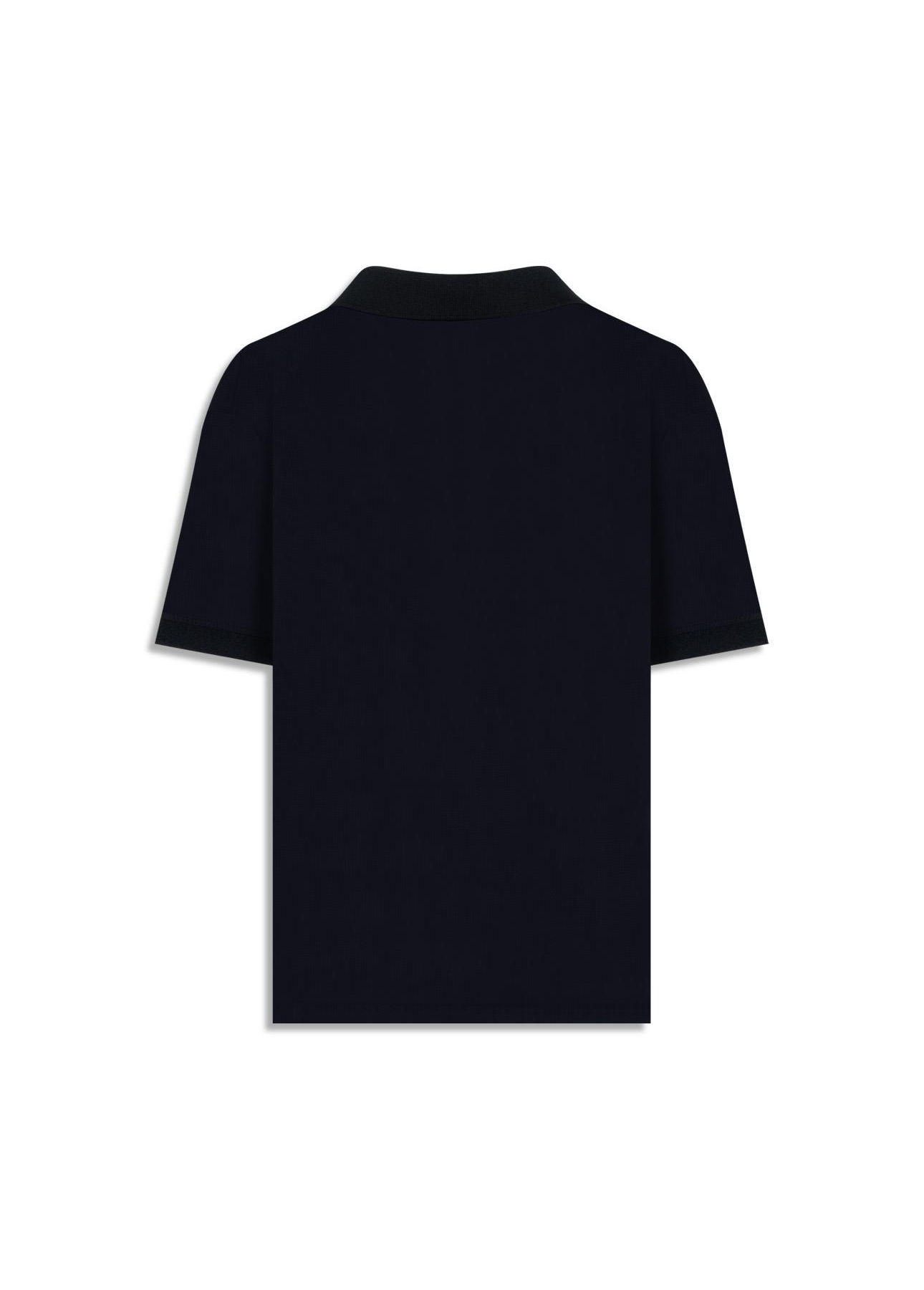Polo Casual Tech Classic Mc Preto