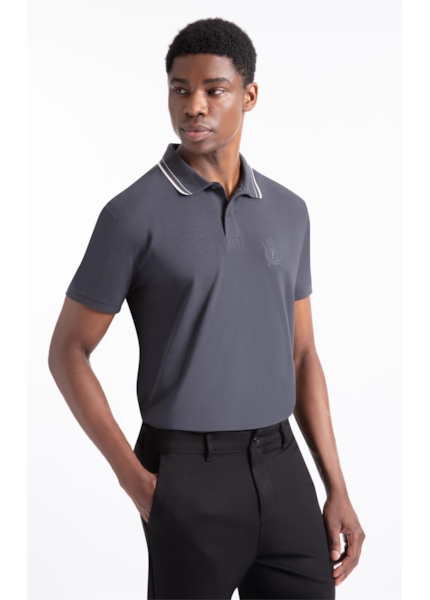 Polo College Shield Dark Navy