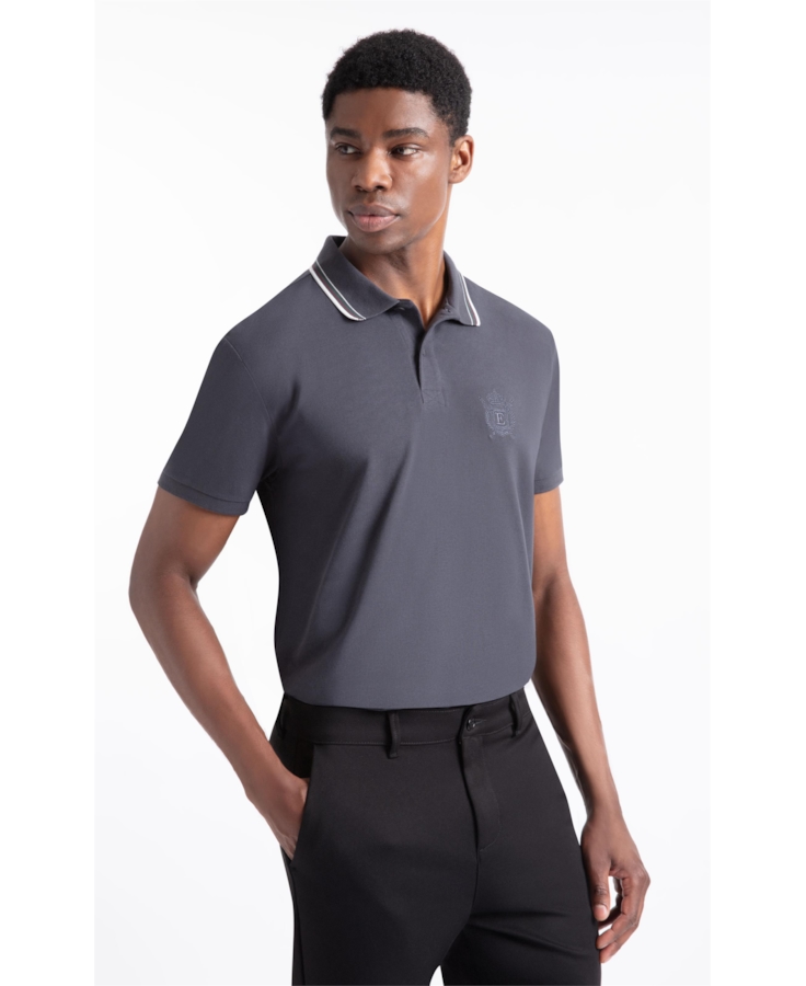 Polo College Shield Dark Navy