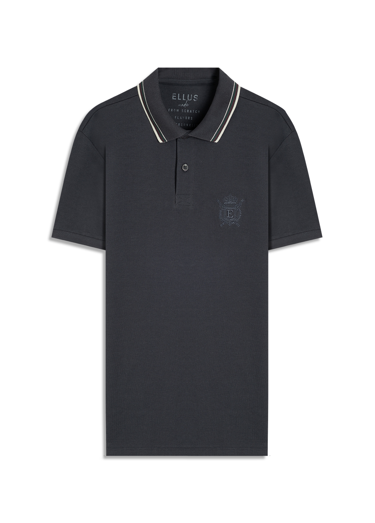Polo College Shield Dark Navy