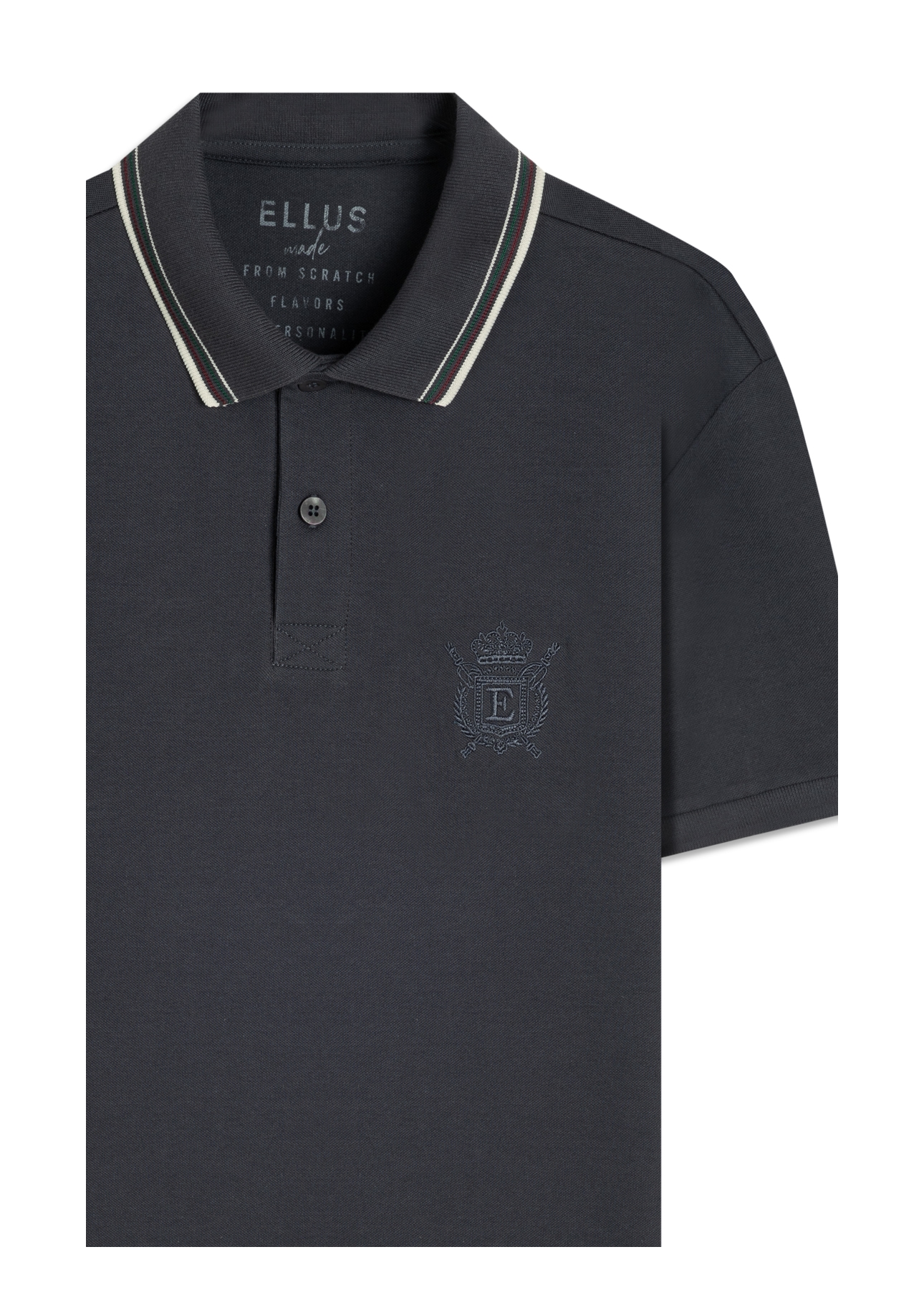 Polo College Shield Dark Navy