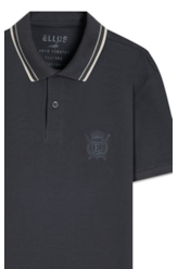 Polo College Shield Dark Navy