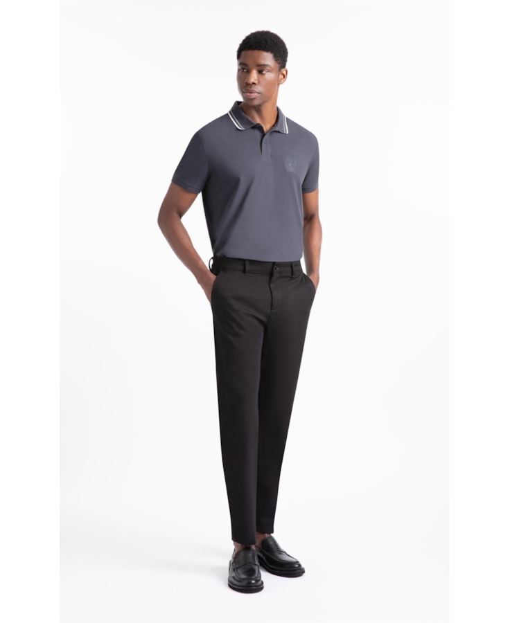 Polo College Shield Dark Navy
