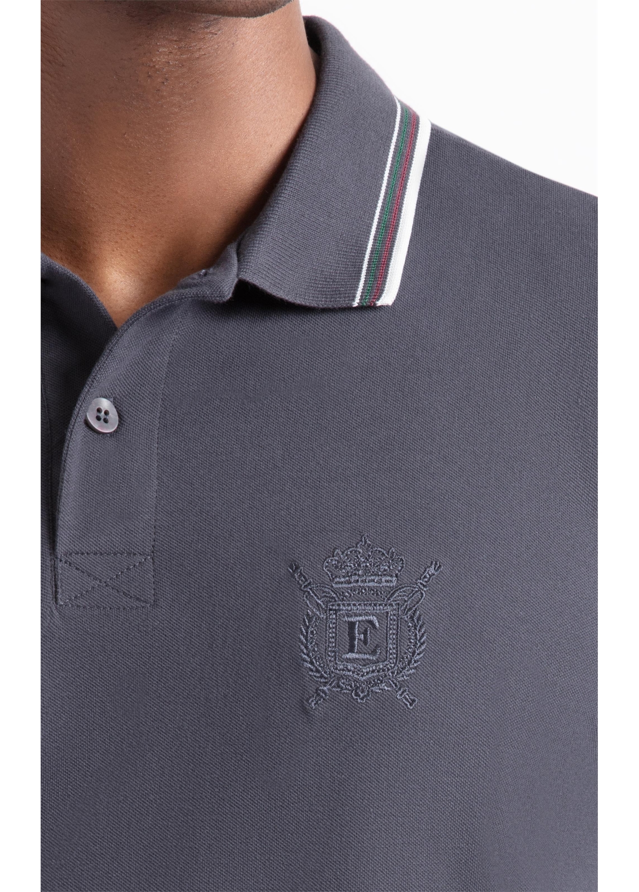Polo College Shield Dark Navy