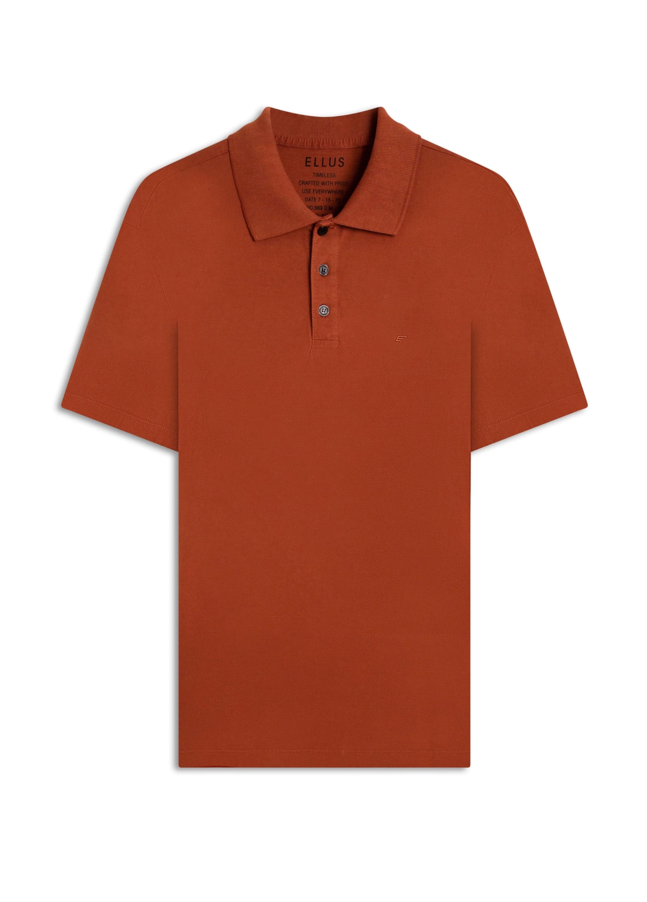 Polo Cotton Fine Easa Classic Mc Goiaba