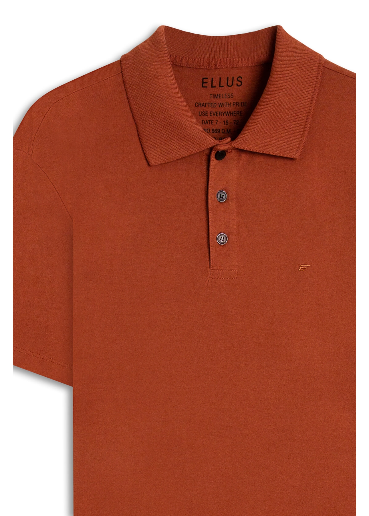Polo Cotton Fine Easa Classic Mc Goiaba