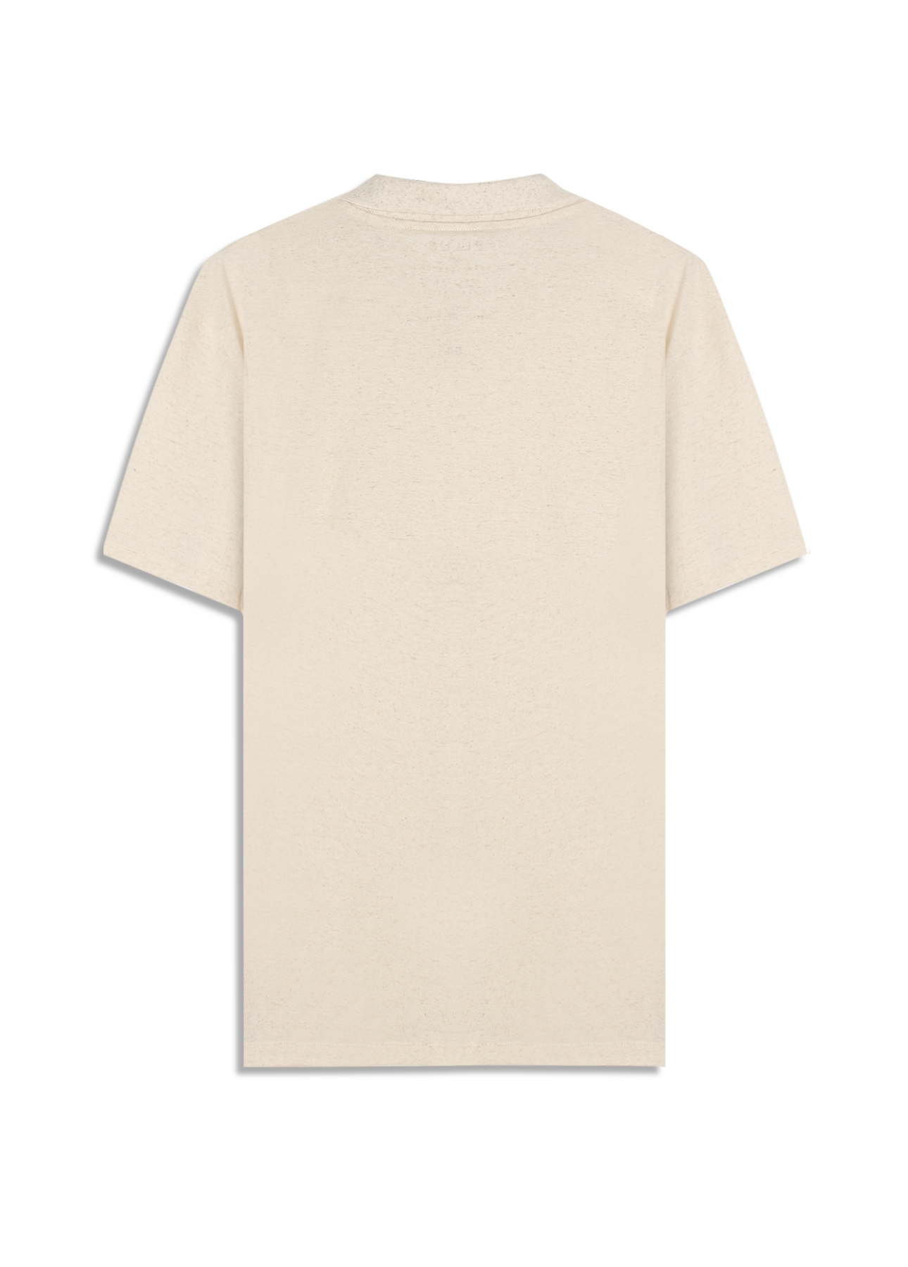 Polo Cotton Fine Easa Ellus Classic Mc Natural