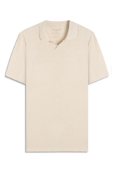 Polo Cotton Fine Easa Ellus Classic Mc Natural