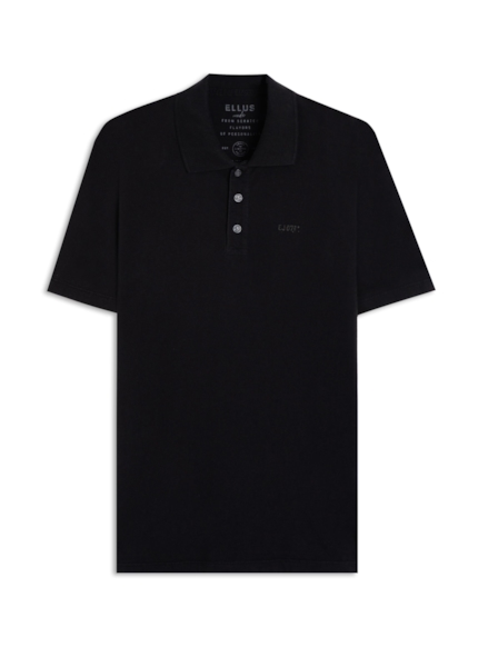 Polo Cotton Fine Easa Preto
