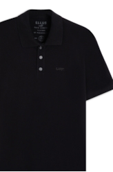Polo Cotton Fine Easa Preto