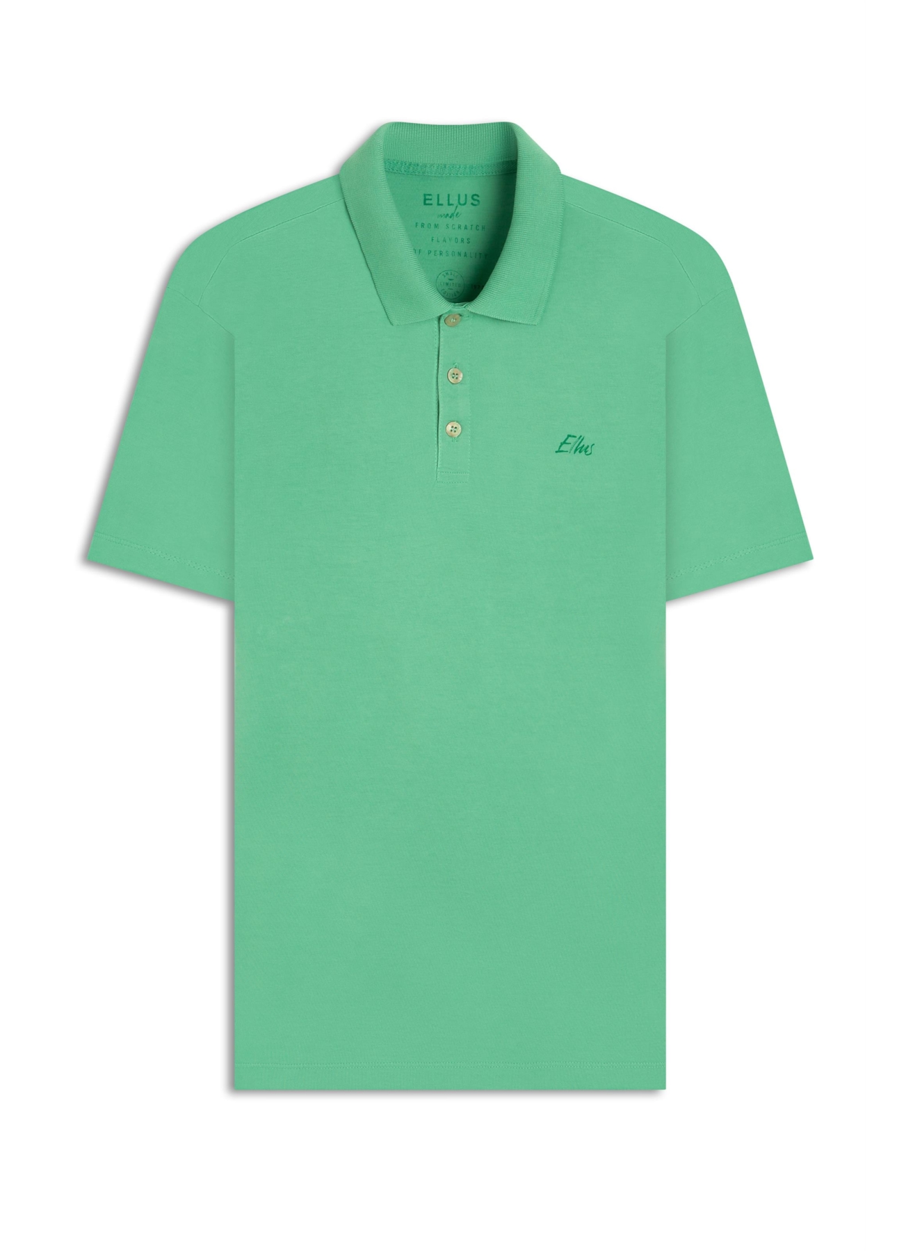 Polo Cotton Fine Easa Verde Maca
