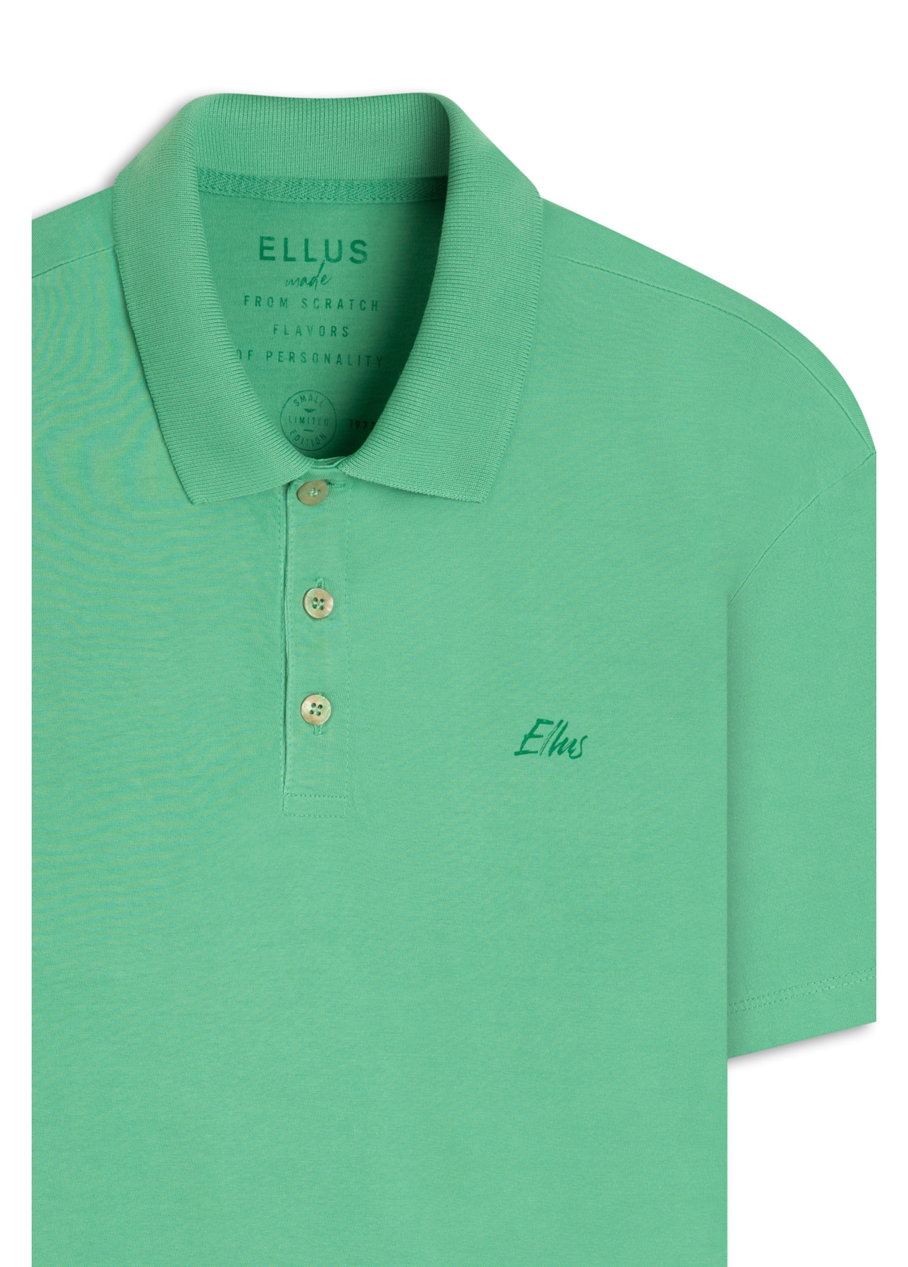 Polo Cotton Fine Easa Verde Maca