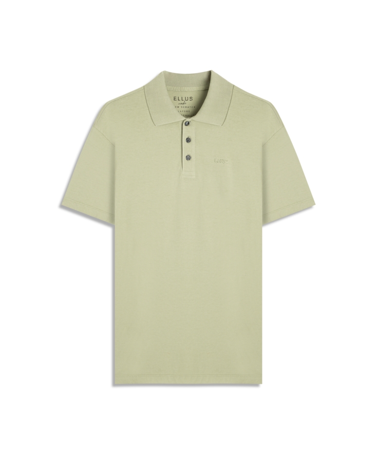 Polo Cotton Fine Easa Verde Seco