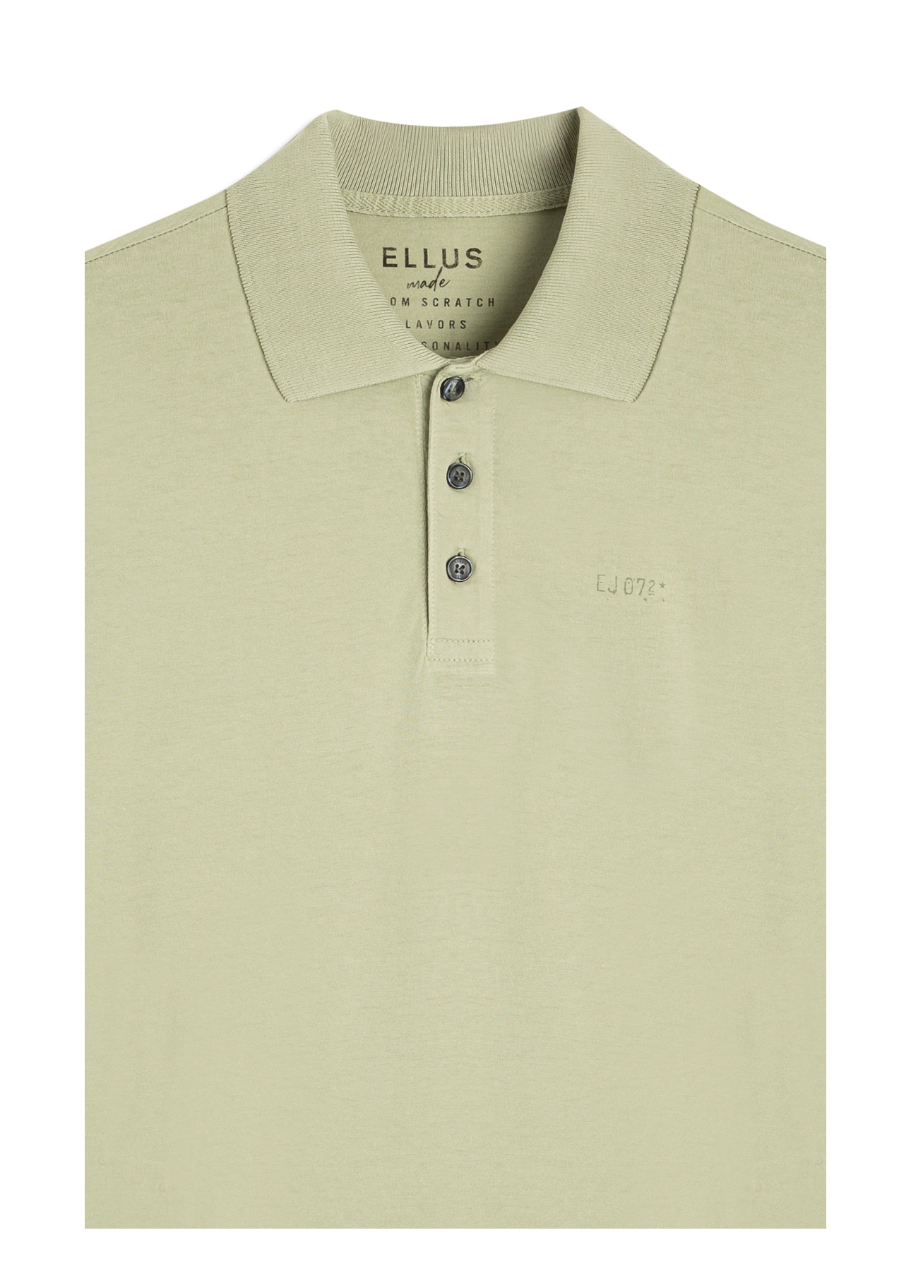 Polo Cotton Fine Easa Verde Seco