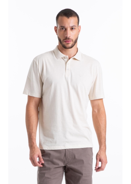 Polo Cotton Fine Ellus Classic Natural