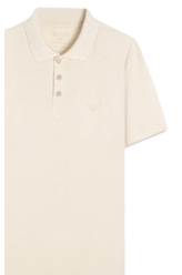 Polo Cotton Fine Ellus Classic Natural