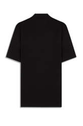 Polo Cotton Fine Ellus Tag Classic Mc Preto