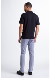 Polo Cotton Fine Ellus Tag Classic Mc Preto