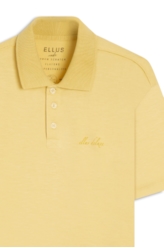 Polo Cotton Flame Classic Amarelo