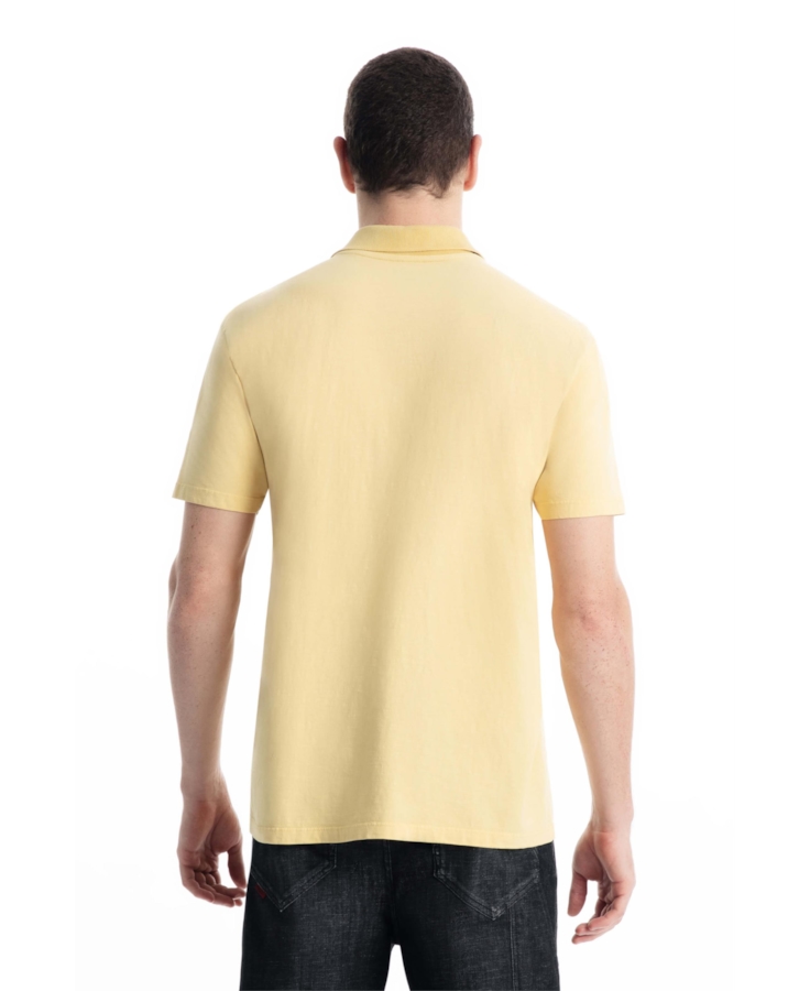 Polo Cotton Flame Classic Amarelo