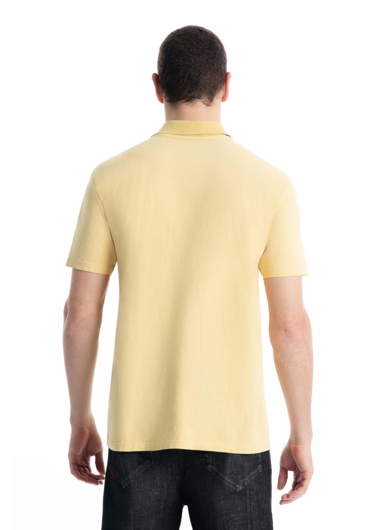 Polo Cotton Flame Classic Amarelo